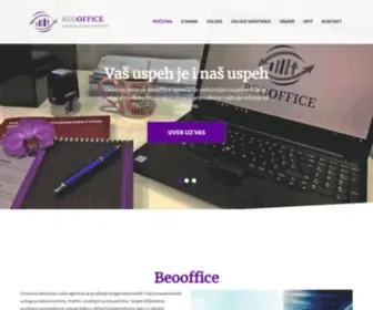 Beooffice.rs(Knjigovodstvena agencija) Screenshot