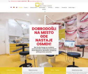 Beosmiledesign.com(Zubni implanti) Screenshot