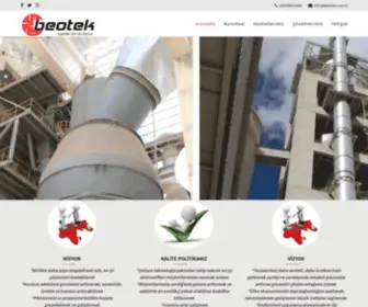 Beotek.com.tr(Beotek Elektrik Otomasyon) Screenshot