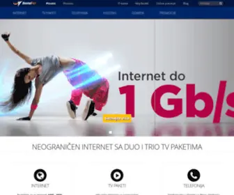 Beotel.net(IPTV, ADSL i WiFi Internet, Hosting i Domeni, Telefon) Screenshot