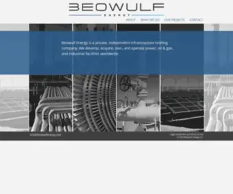 Beowulfenergy.com(Beowulf Energy is a private) Screenshot