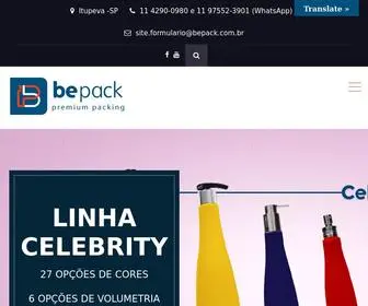 Bepack.com.br(Bepack Premium Packing) Screenshot