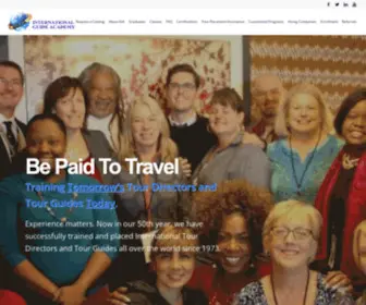 Bepaidtotravel.com(International Guide Academy) Screenshot