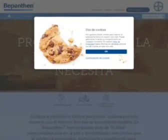 Bepanthen.com.mx(Bepanthen®) Screenshot