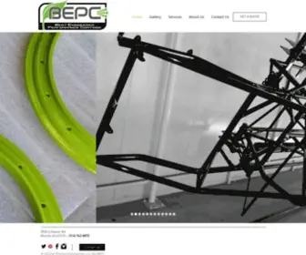 Bepcks.com(Powder Coating) Screenshot