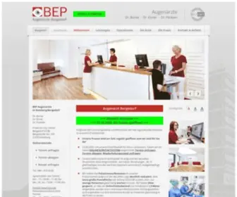 Bep.de(Augenärzte) Screenshot