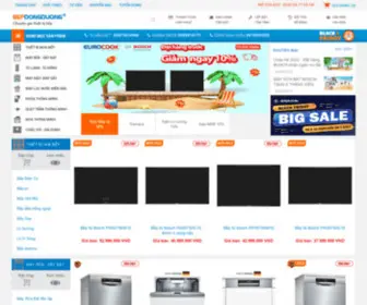 Bepdongduong.com.vn(Siêu thị thiết bị nhà bếp cao cấp nhập khẩu từ Đức) Screenshot