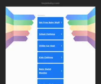 Bepebaby.com(访问安全) Screenshot