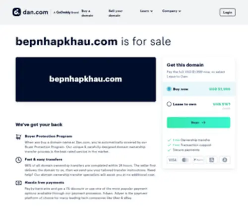 Bepnhapkhau.com(Bếp gas) Screenshot