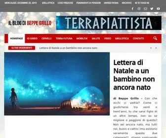 Beppegrillo.it(Il Blog di Beppe Grillo) Screenshot