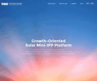 Bepsolar.com(브라이트에너지파트너스㈜) Screenshot