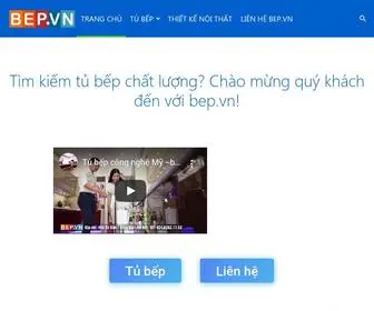 Bep.vn(Bán tủ bếp hiện đại) Screenshot