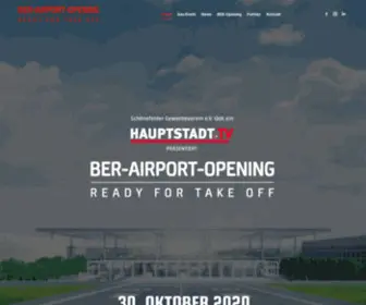 Ber-Opening.de(BER-Airport-Opening 30.10.2020 Berlin ExpoCenter Airport) Screenshot