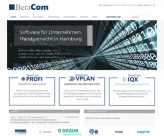 Beracom.de(Software aus Hamburg) Screenshot