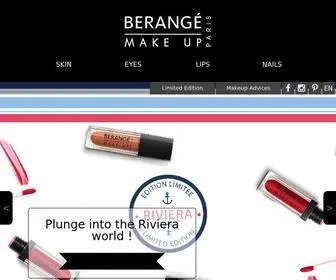 Berange-Makeup.com(Serveur Dedibox en maintenance) Screenshot