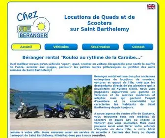 Beranger-Rental.com(BERANGER RENTAL QUAD & SCOOTER) Screenshot