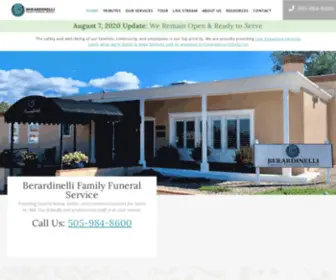 Berardinellifuneralhome.com(Berardinelli Family Funeral Service & Cremations. Our compassionate staff) Screenshot