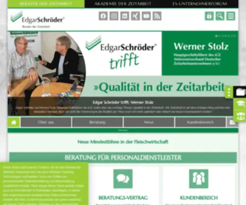 Berater-Der-Zeitarbeit.de(Edgar Schröder) Screenshot
