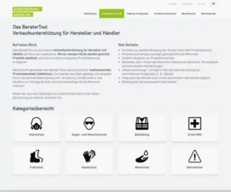 Beratertool.de(Arbeitsschutz-Online) Screenshot
