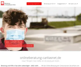 Beratung-Caritasnet.de(Beratung und Hilfe in fast allen Lebenslagen) Screenshot