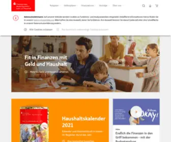 Beratungsdienst-Guh.de(Beratungsdienst Geld und Haushalt der Sparkassen) Screenshot