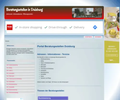 Beratungsstellen-Duisburg.de(Beratungsstellen Duisburg) Screenshot