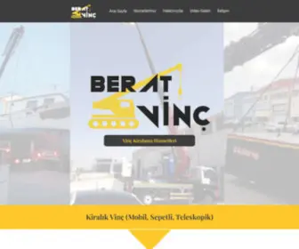 Beratvinc.com(Vinç kiralama) Screenshot