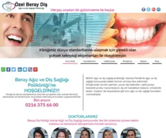 Beraydis.com(Pendik Diş Kliniği Beray Ağız ve Diş Sağlığı Polikliniği) Screenshot