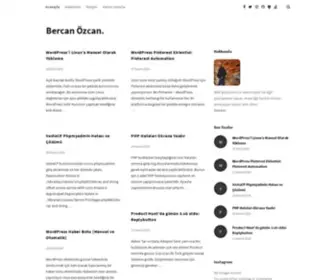 Bercanozcan.com(Özcan) Screenshot