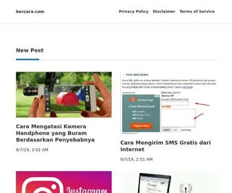 Bercara.com(Sharing info) Screenshot