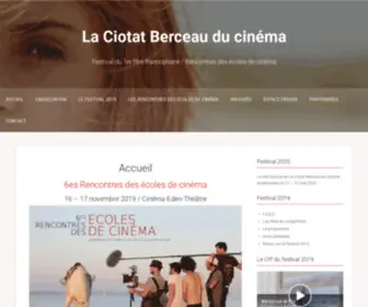 Berceau-Cinema.com(Accueil) Screenshot