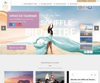 Berck-Tourisme.com(Accueil) Screenshot