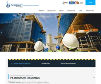 Berdikariinsurance.com(SAATNYA INDONESIA BERDIKARI) Screenshot