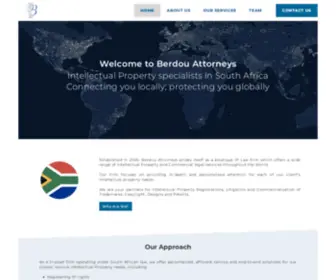 Berdou.com(Berdou Attorneys) Screenshot