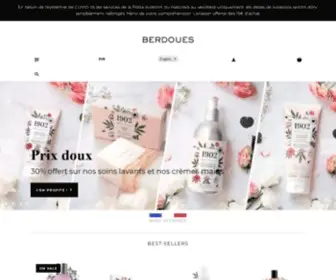 Berdoues.com(Boutique en ligne Berdoues) Screenshot