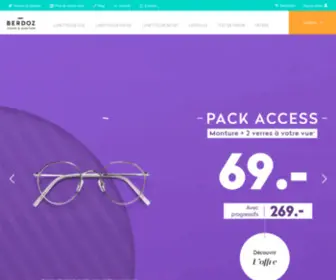 Berdoz-Optic.ch(Berdoz Optic) Screenshot