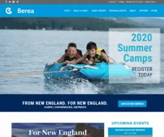 Berea.org(Christian Camps) Screenshot