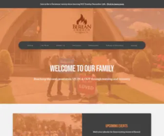 Bereanfellowship.org(Berean Church PGH) Screenshot