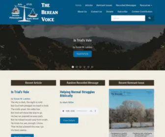 Bereanvoice.org(Bereanvoice) Screenshot