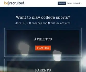 Berecruited.com(College) Screenshot