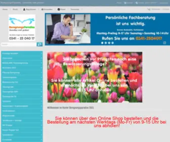 Beregnungsparadies.com(Gartenbewässerung) Screenshot