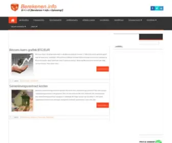 Berekenen.info(Voor allerlei berekeningen) Screenshot