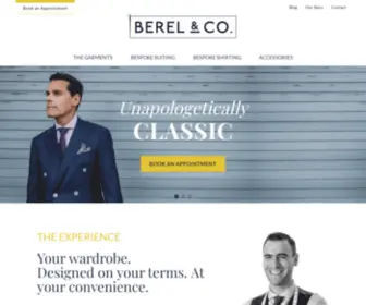 Berelandco.com(The Experience) Screenshot