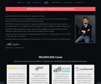 Berelentless.com(We Buy and Sell Tech Companies) Screenshot