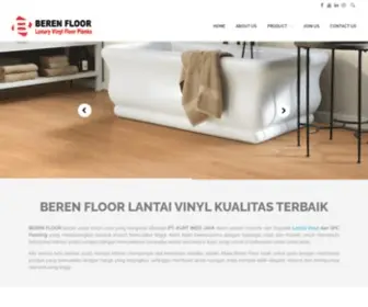 Berenfloor.com(Importir Lantai Vinyl Jakarta) Screenshot