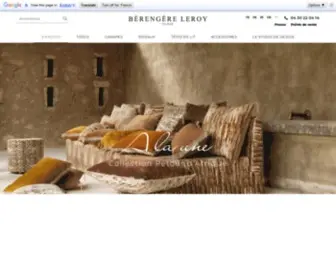 Berengereleroy.fr(Création de décors d'intérieur Paris) Screenshot
