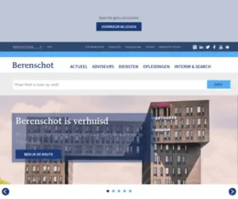 Berenschot.nl(Organisatieadviesbureau Berenschot) Screenshot