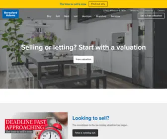 Beresfordadams.co.uk(Beresford Adams Estate and Letting Agents) Screenshot
