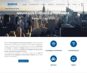 Berexia.com(Berexia dirigé par Fayçal Berghabi) Screenshot