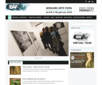 Bergamoartefiera.it(Bergamo Arte Fiera) Screenshot